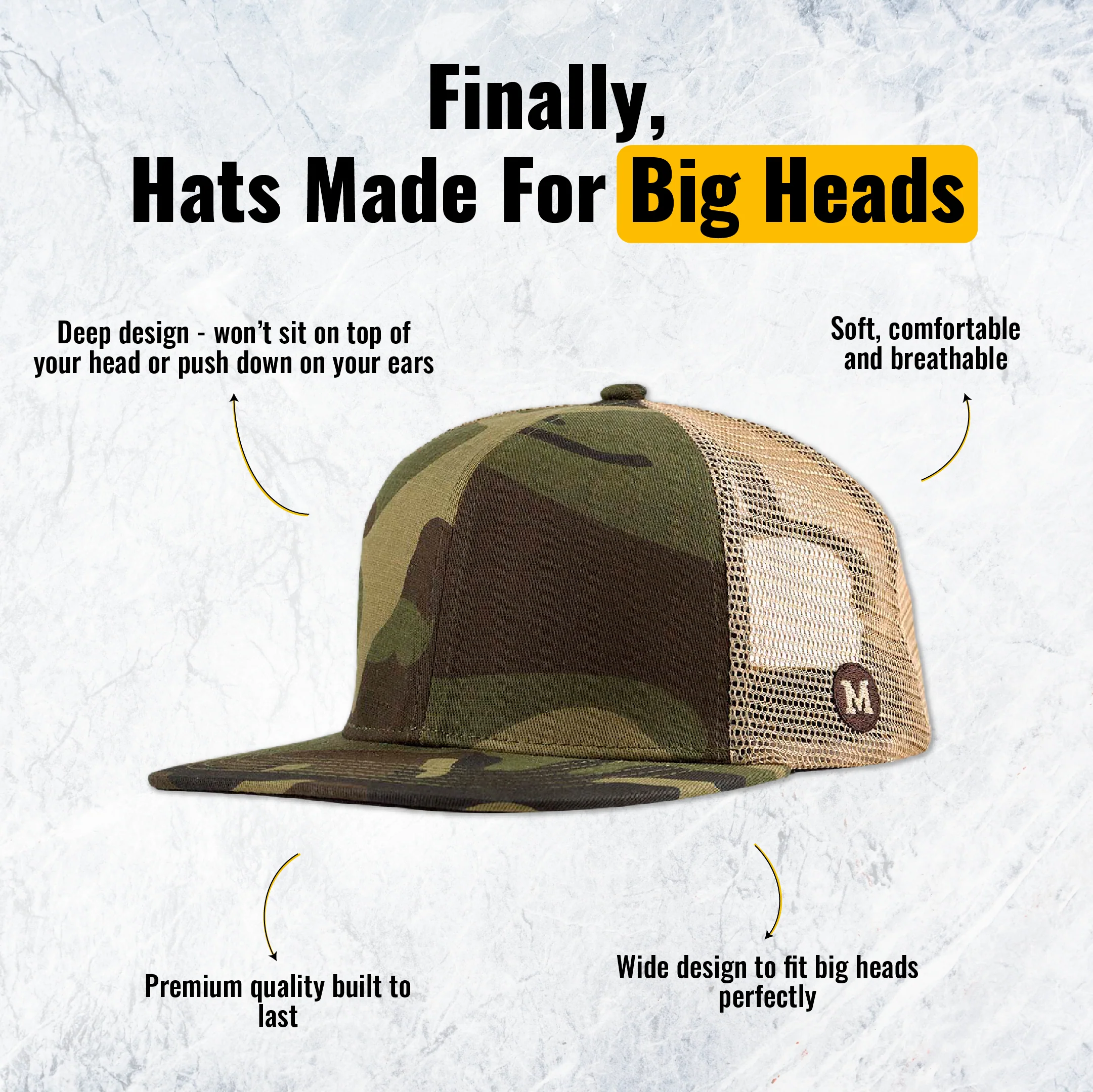 Blank Trucker - Camo - Image 9