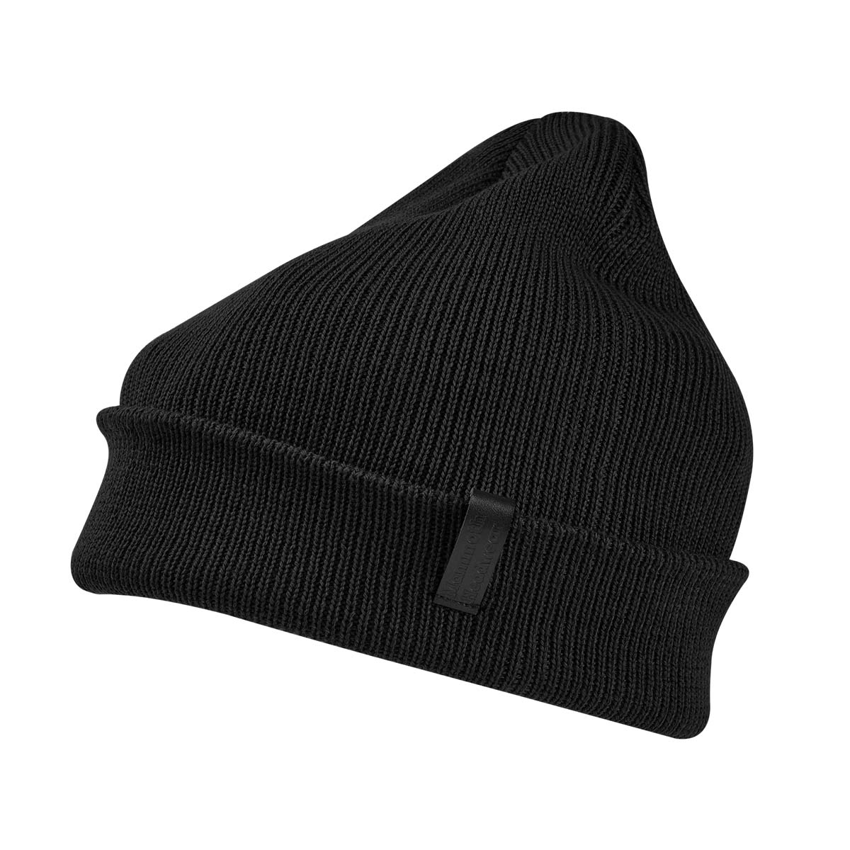 Classic Merino Beanie - Black - Image 3