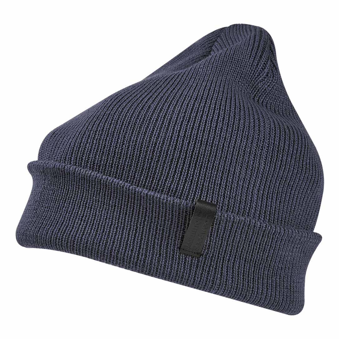 Classic Merino Beanie - Blue Grey - Image 3