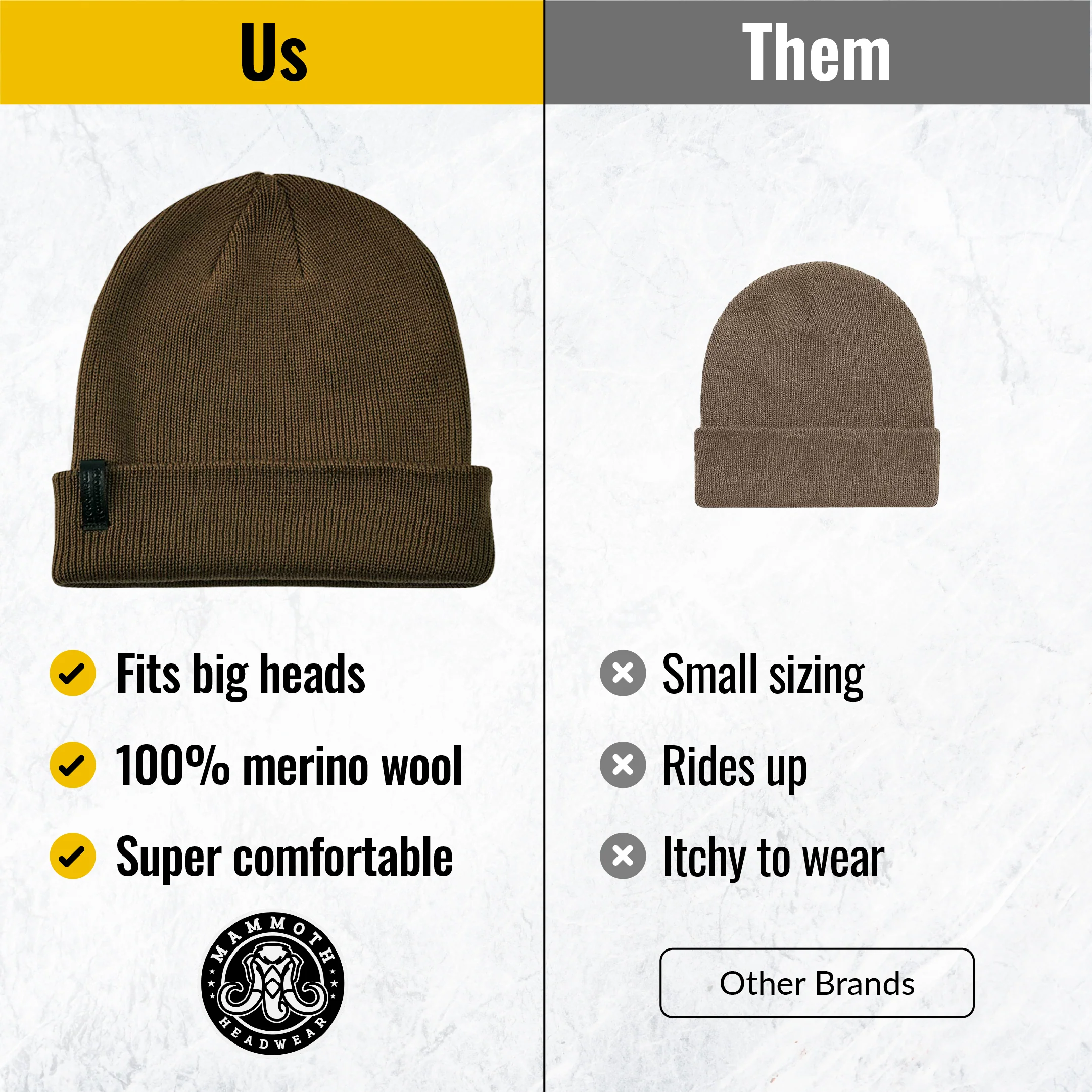 Classic Merino Beanie - Olive - Image 5