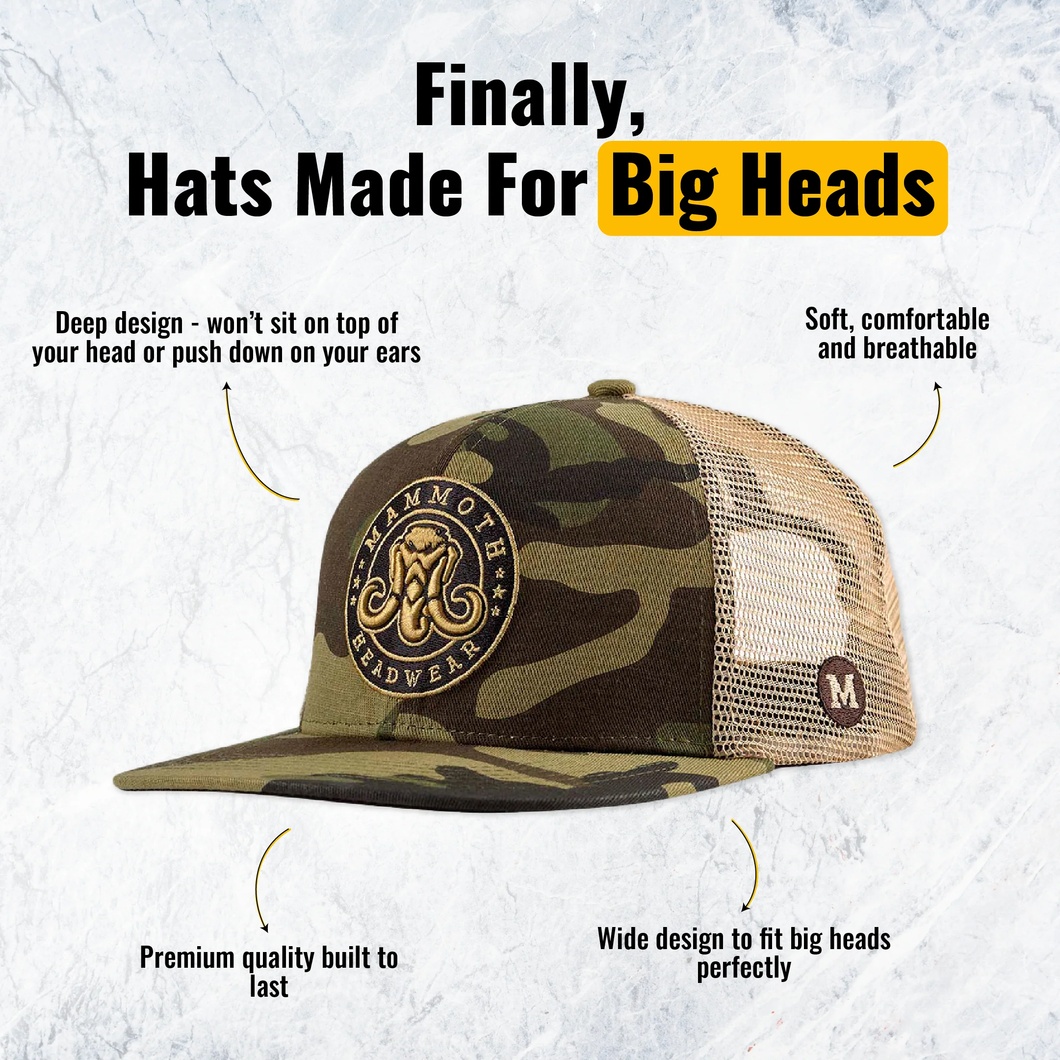 Classic Trucker - Camo - Image 10