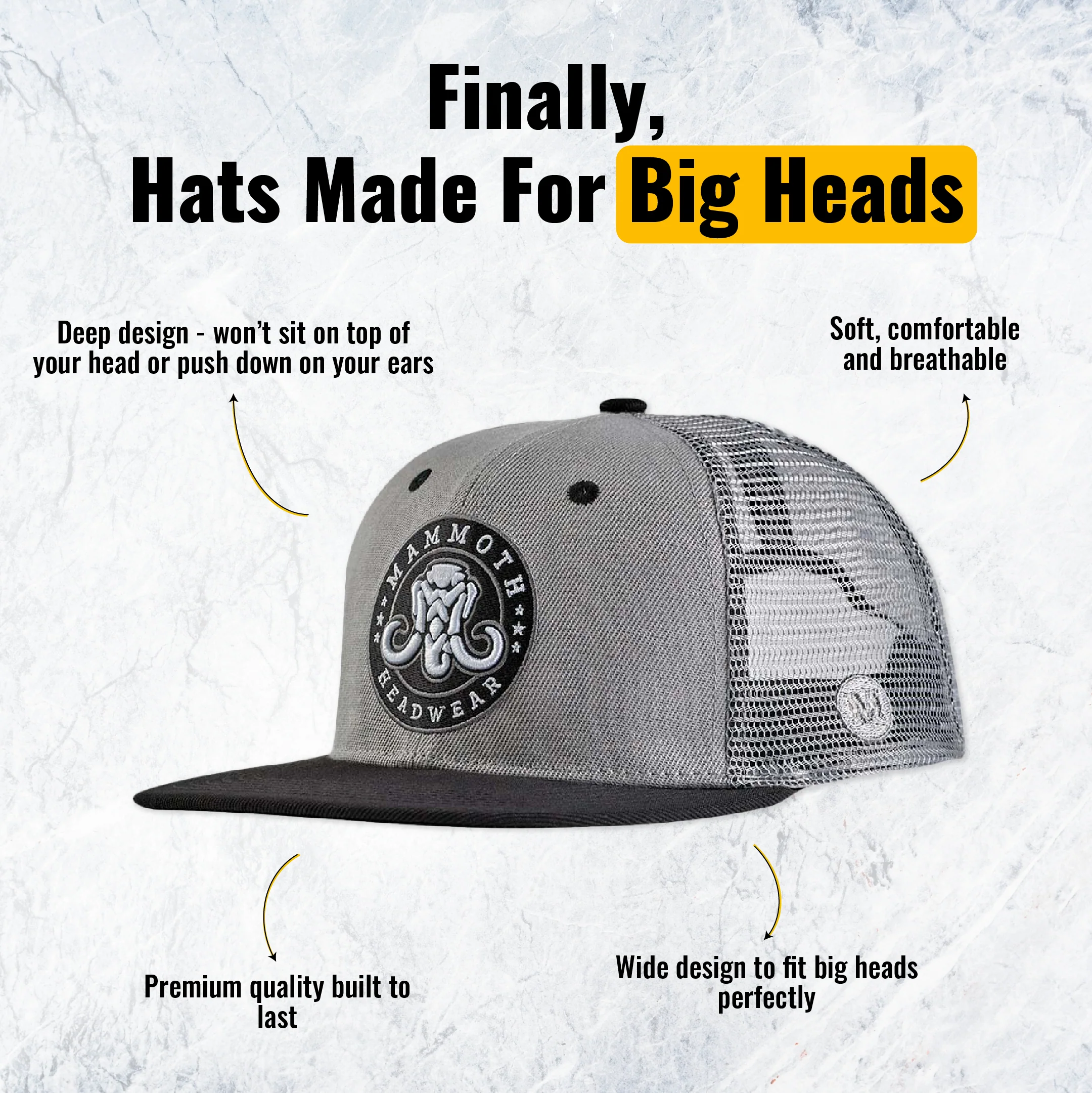 Classic Trucker - Grey - Image 8