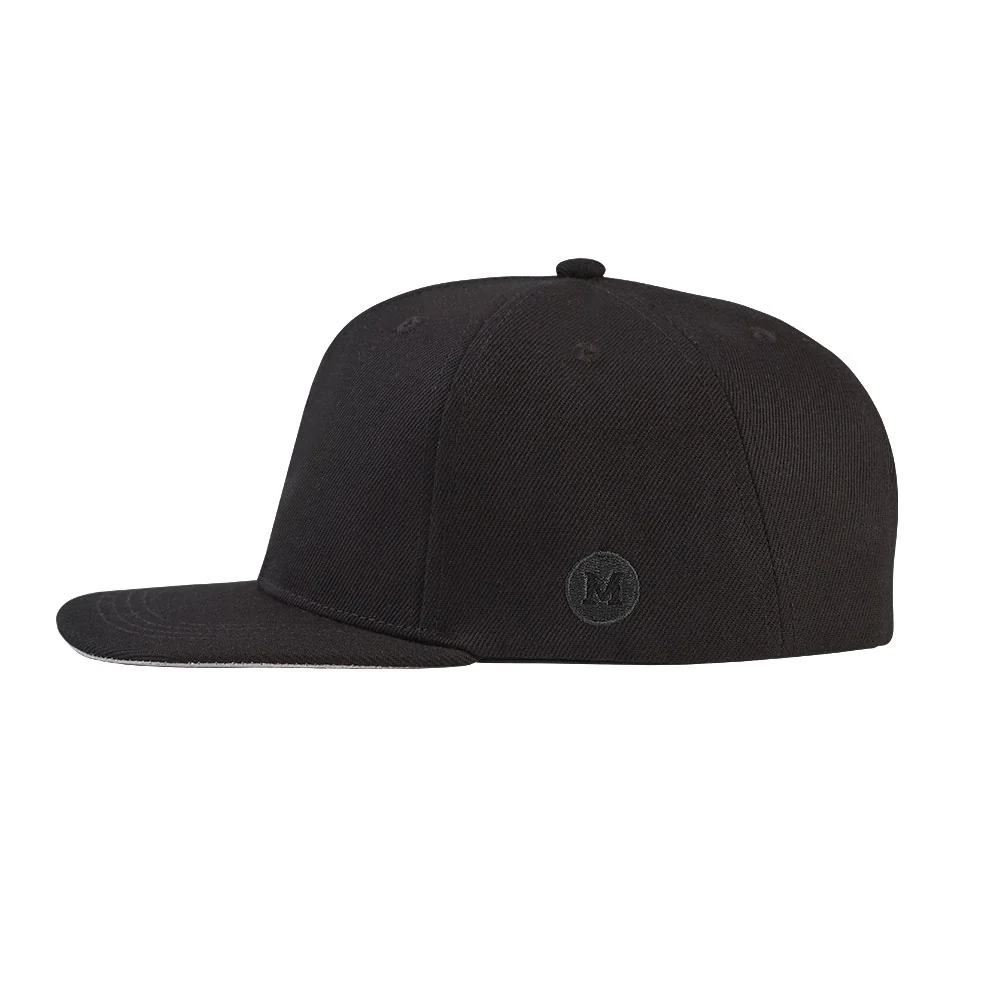 Blank Snapback - Black - Image 4